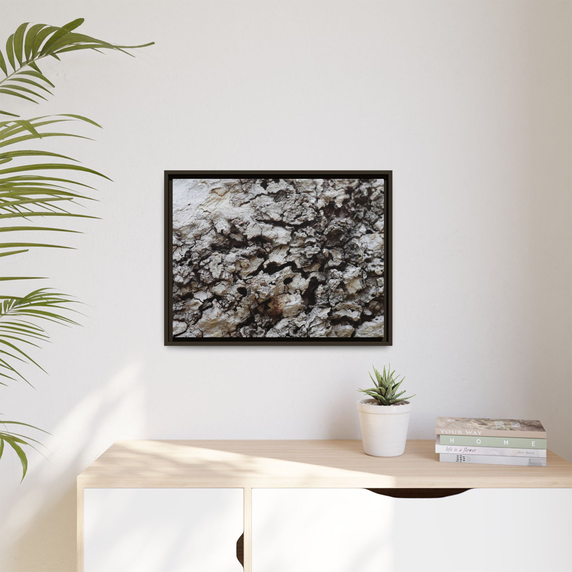 Cracked Terrain - Unique Stretched Canvas Wall Art - Art By Earth