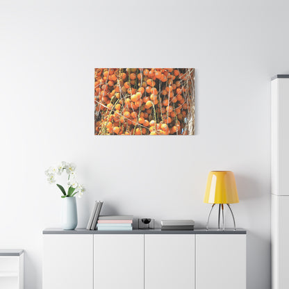 Orange Harvest - Unique Frameless Canvas Wall Art - Art By Earth