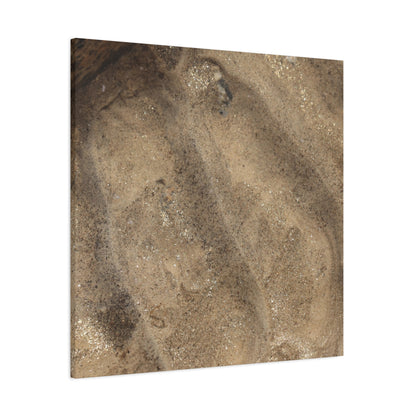 Shallow Waters - Unique Frameless Canvas Wall Art - Art By Earth
