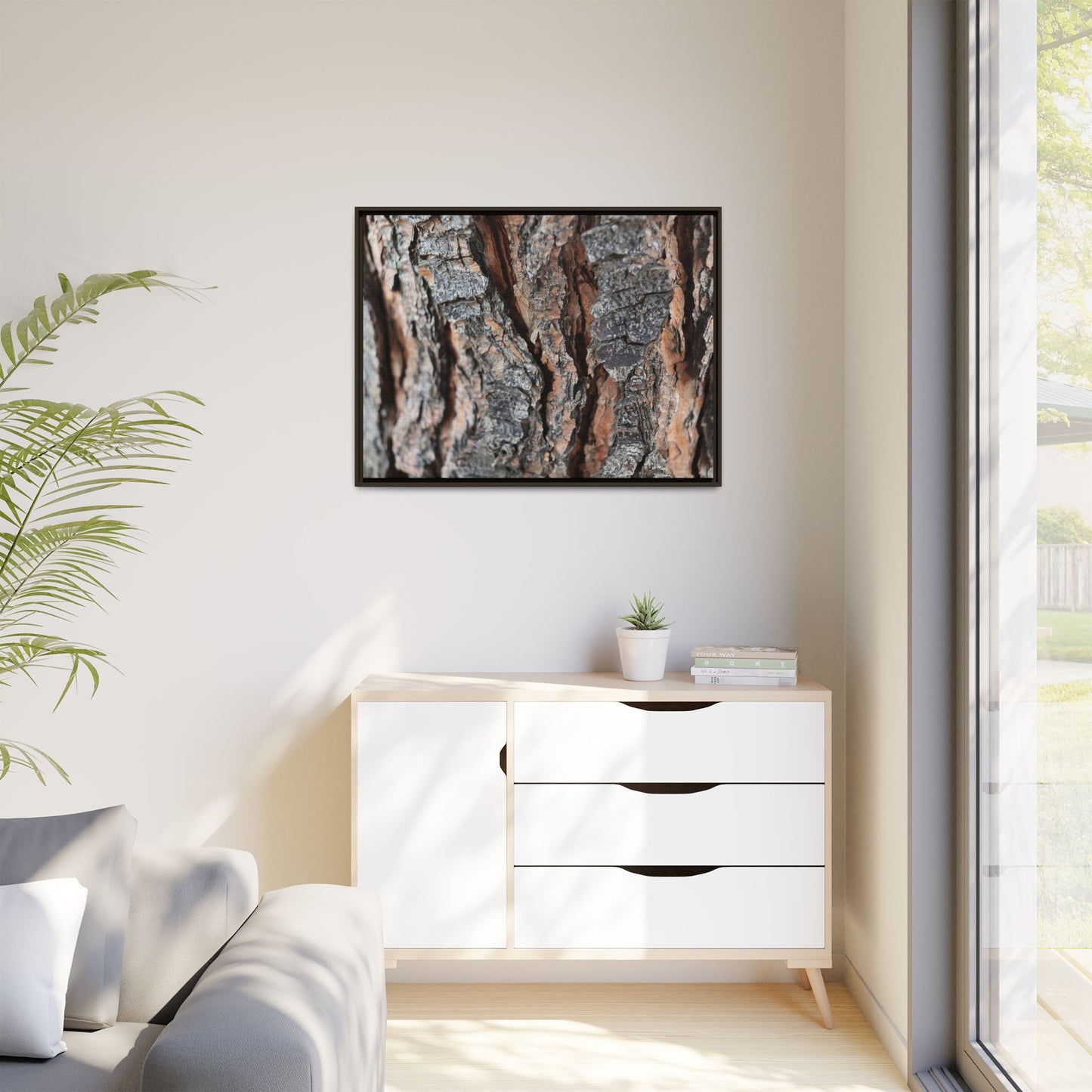 Fractured Nature - Unique Stretched Canvas Wall Art - Art By Earth