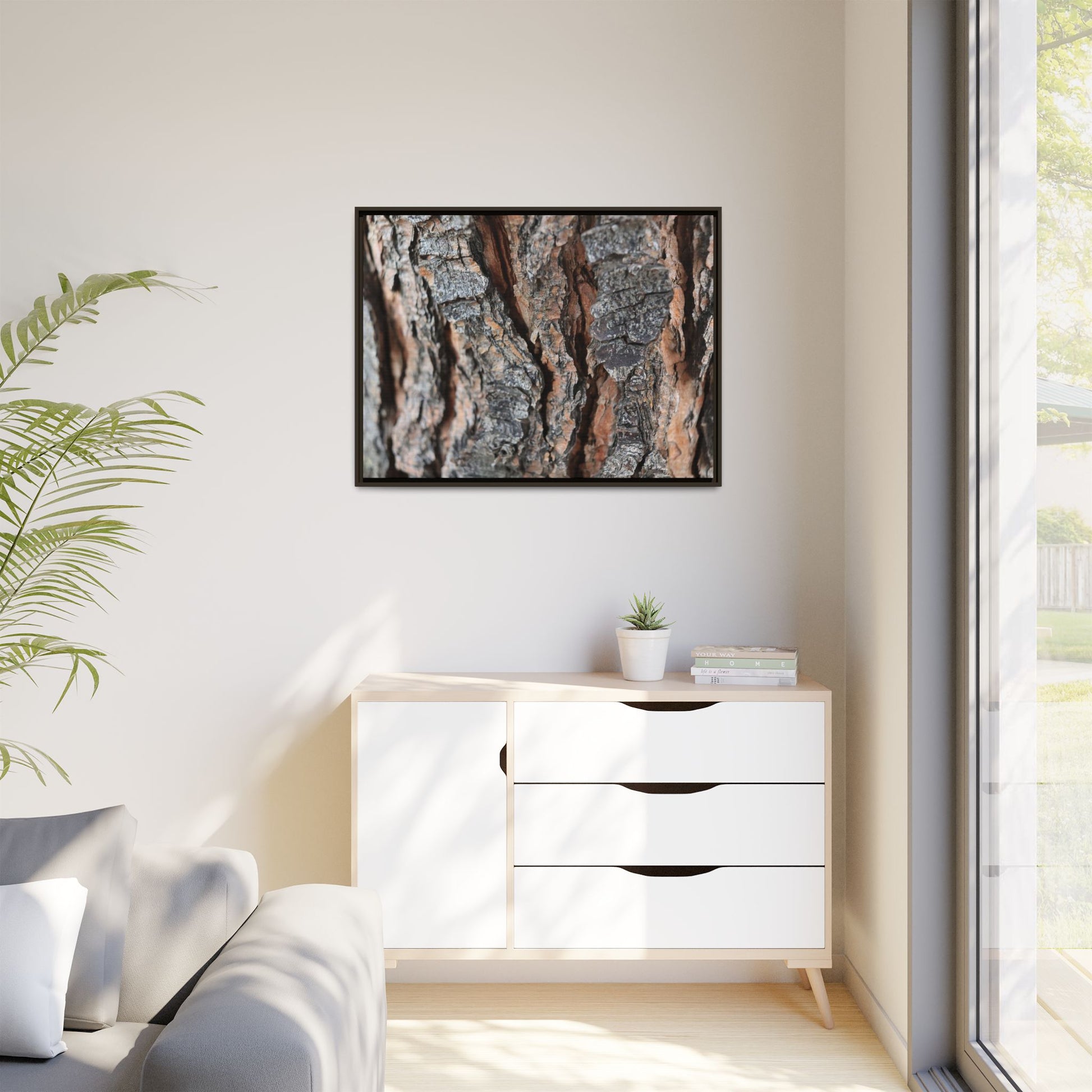 Fractured Nature - Unique Stretched Canvas Wall Art - Art By Earth
