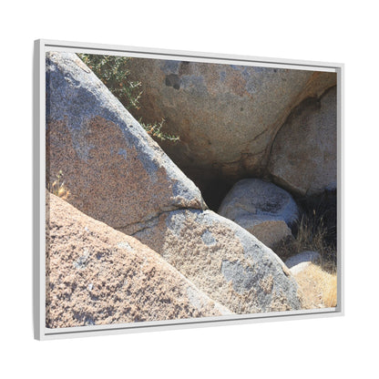 Boulder Shelter - Unique Stretched Canvas Wall Art