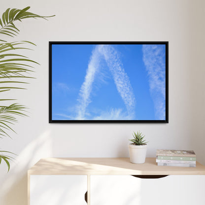Skyward Whispers - Unique Stretched Canvas Wall Art - Art By Earth