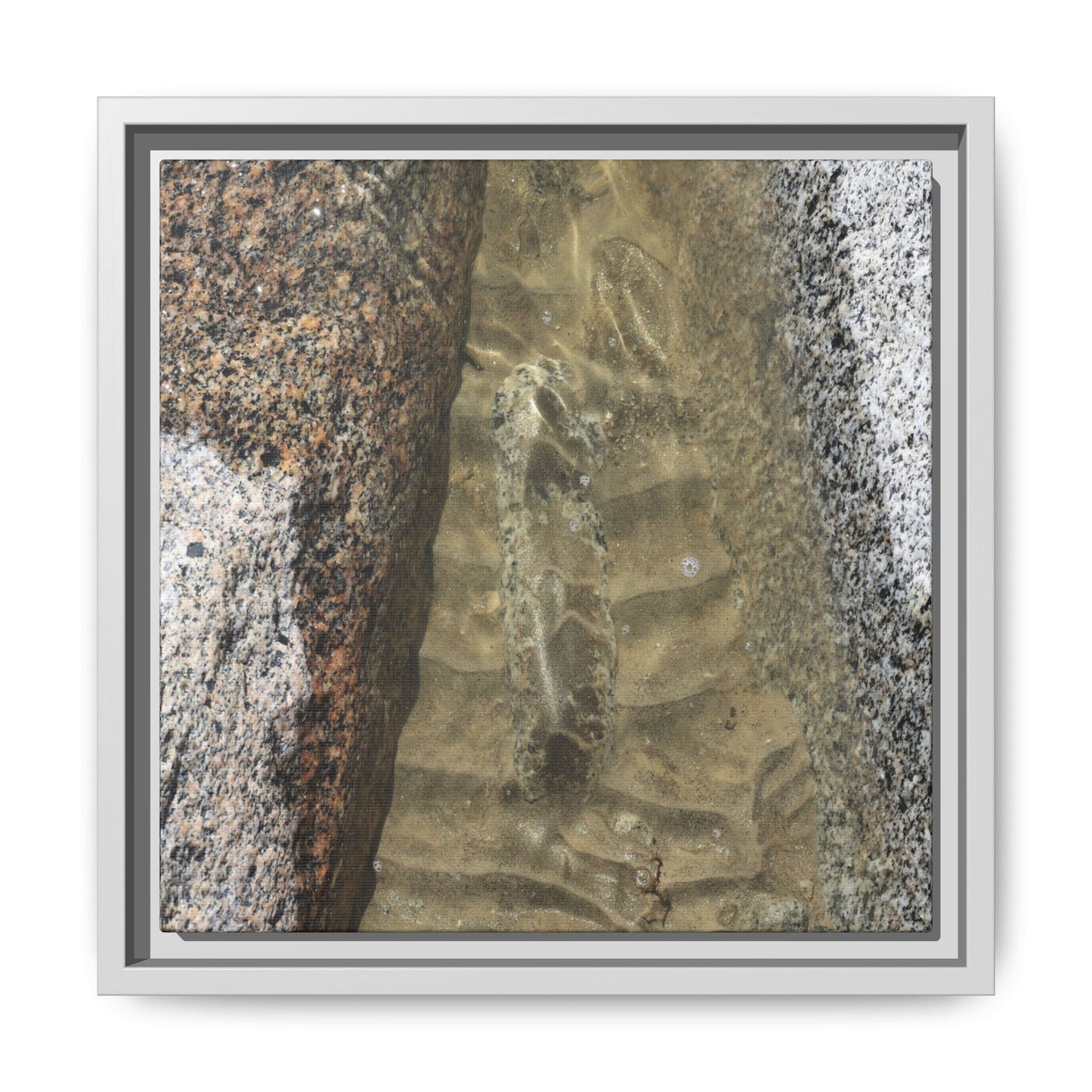 Between Concrete Walls - Unique Stretched Canvas Wall Art - Art By Earth