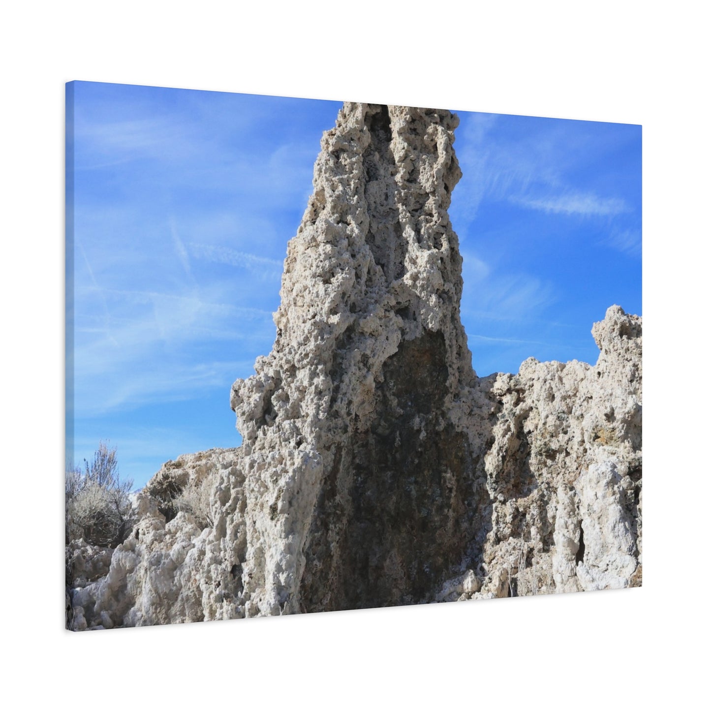 Towering Limestone Sentinels - Unique Frameless Canvas Wall Art