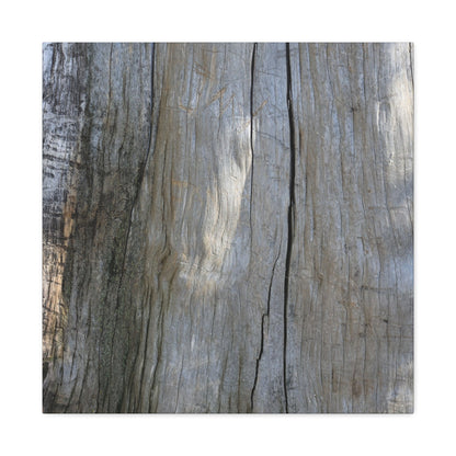 Time's Carved Patterns - Unique Frameless Canvas Wall Art