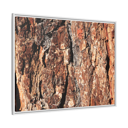 Nature's Rugged Canvas - Unique Stretched Canvas Wall Art