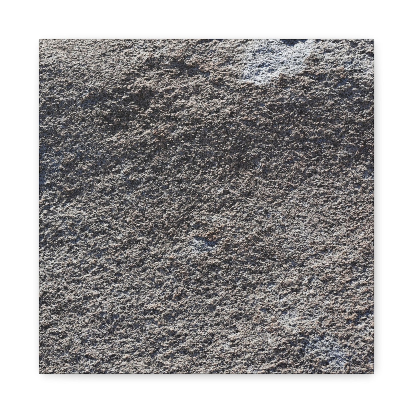 Textured Ground Surface - Unique Frameless Canvas Wall Art