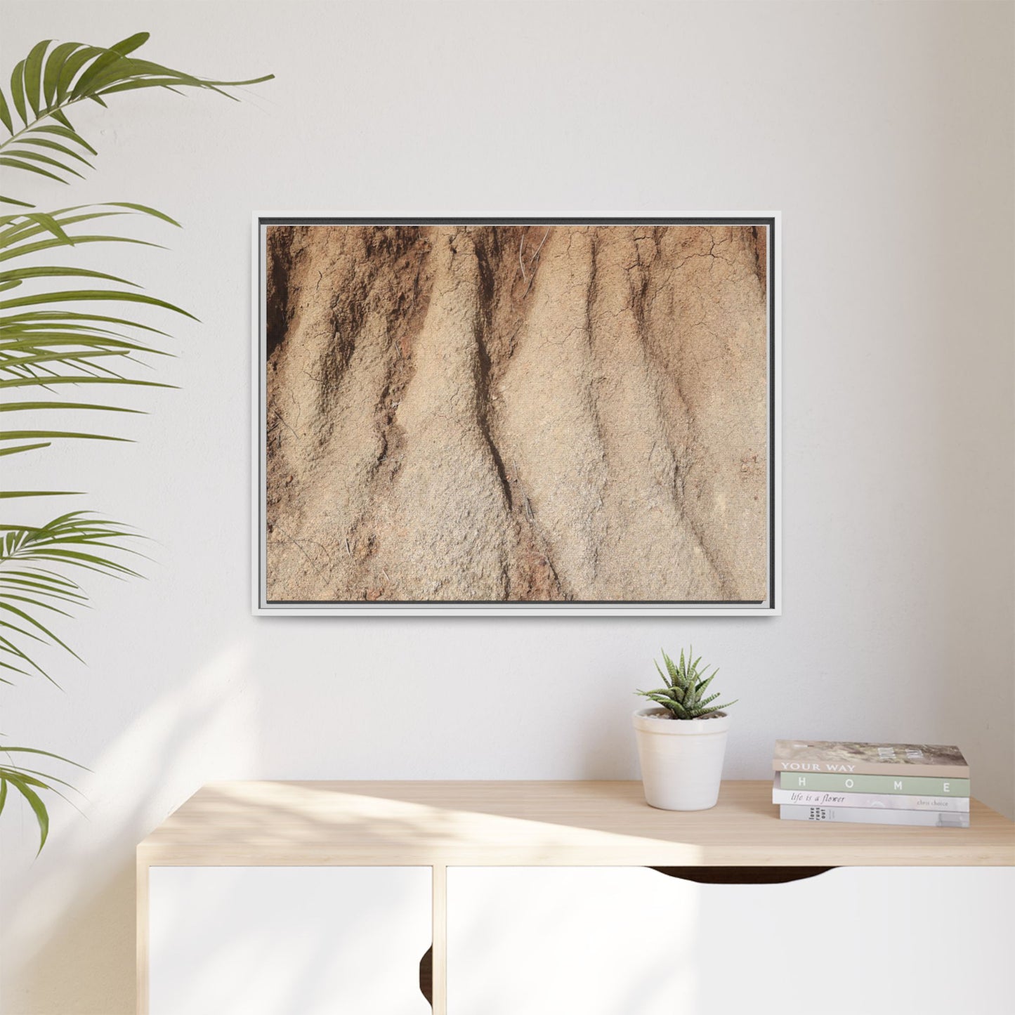 Eroded Canyon Walls - Unique Stretched Canvas Wall Art - Art By Earth
