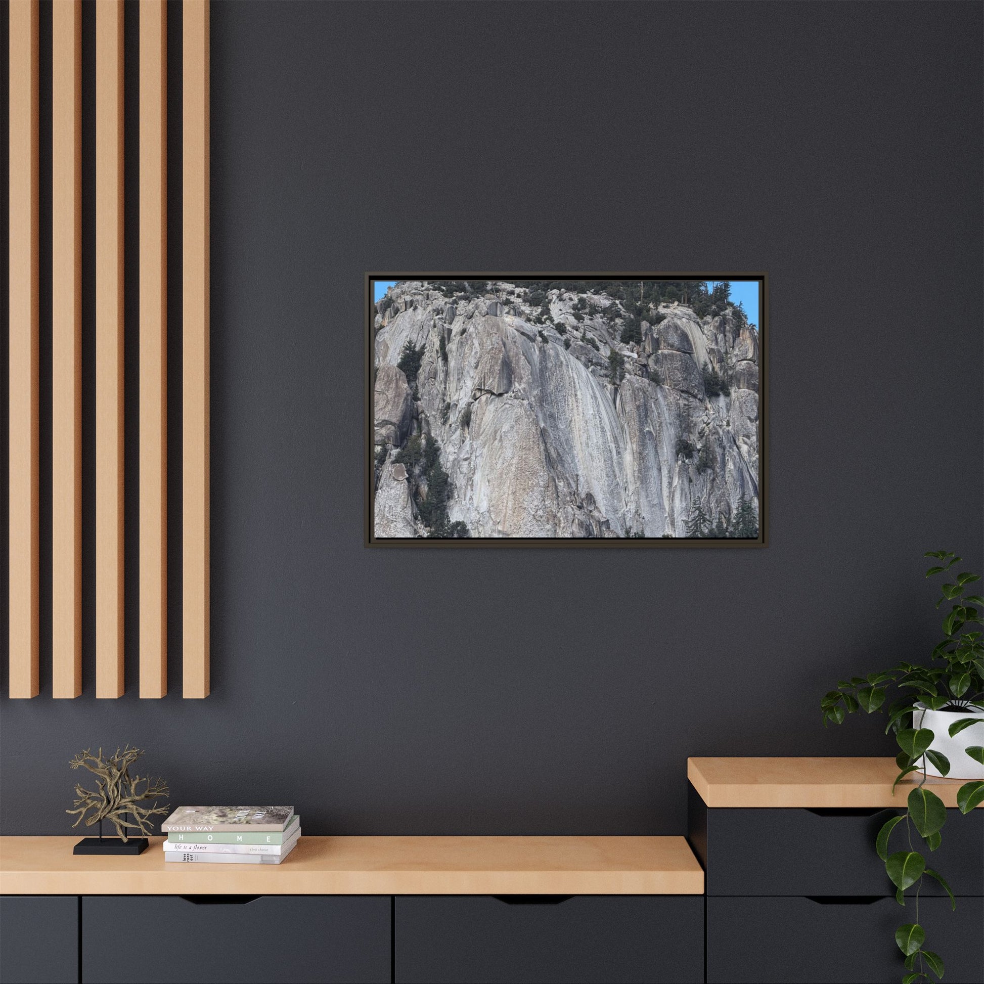 Granite Monument - Unique Stretched Canvas Wall Art - Art By Earth