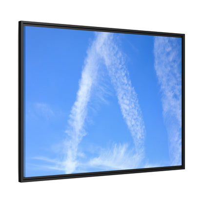 Skyward Whispers - Unique Stretched Canvas Wall Art - Art By Earth