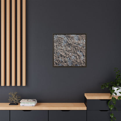 Textured Ground - Unique Stretched Canvas Wall Art