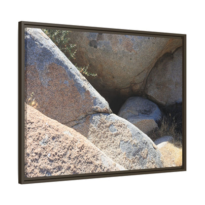 Boulder Shelter - Unique Stretched Canvas Wall Art