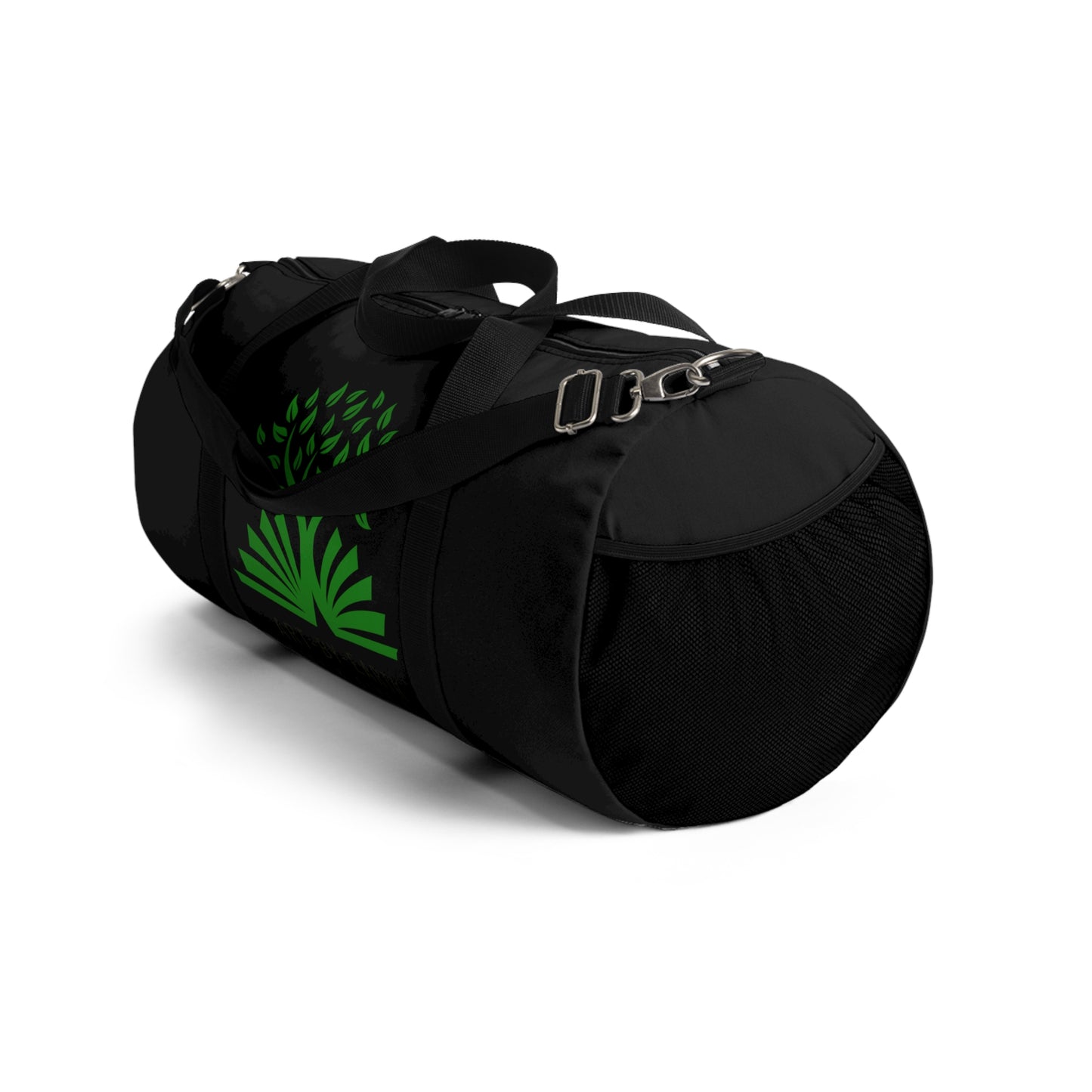 Black - ART BY EARTH DUFFEL BAG