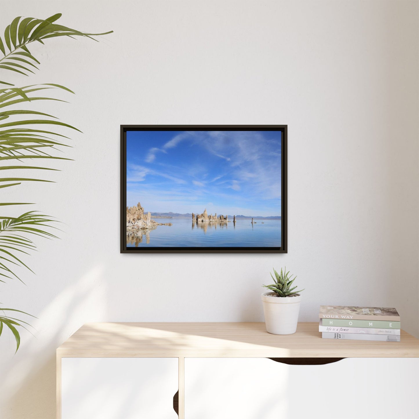 Reflections of Eternity - Unique Stretched Canvas Wall Art