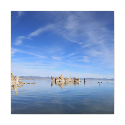 Stillness Reflected - Unique Frameless Canvas Wall Art