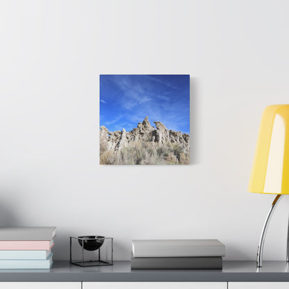 Sentinel Spires - Unique Frameless Canvas Wall Art