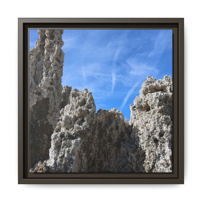 Weathered Sentinels - Unique Stretched Canvas Wall Art