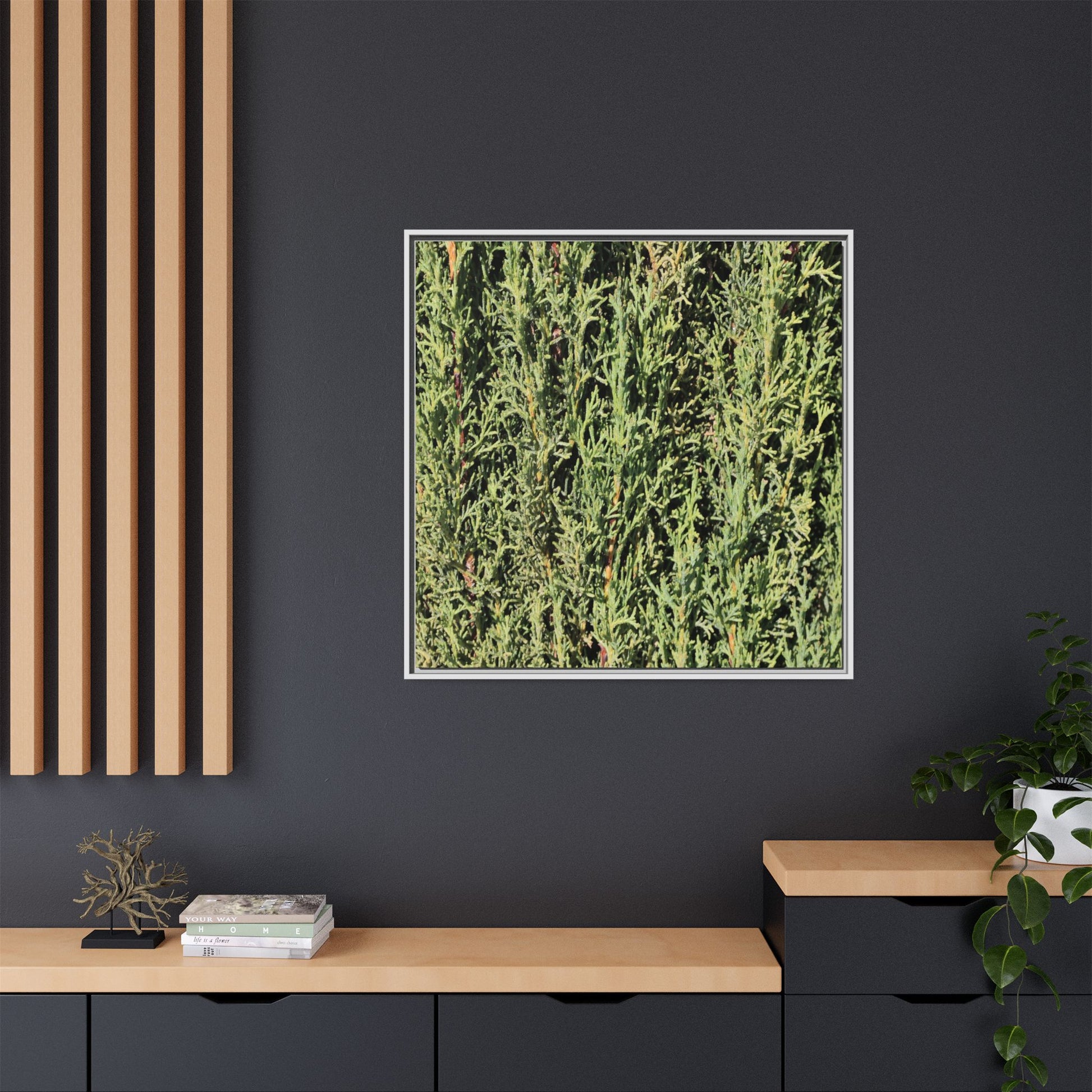 Emerald Labyrinth - Unique Stretched Canvas Wall Art - Art By Earth