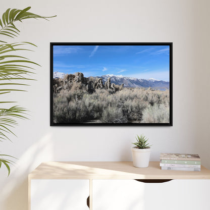 Whispers of the Sagebrush Steppe - Unique Stretched Canvas Wall Art