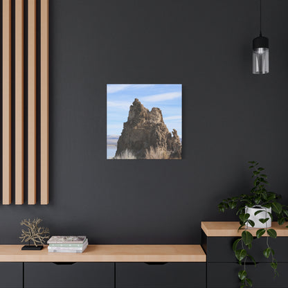 Mono Lake Monolith - Unique Frameless Canvas Wall Art