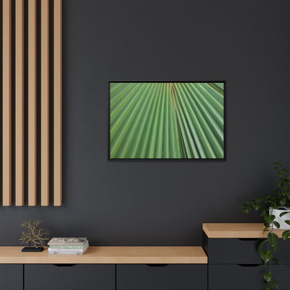 Verdant Veins - Unique Stretched Canvas Wall Art - Art By Earth