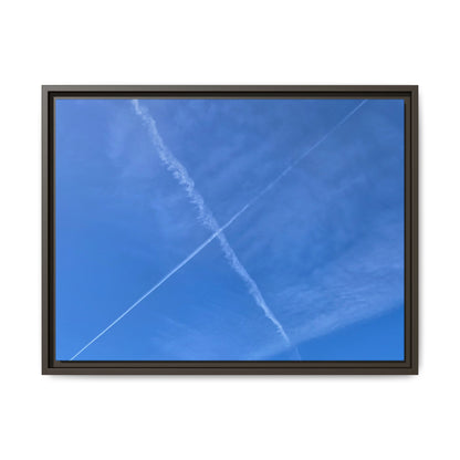 Sky Crossroads - Unique Stretched Canvas Wall Art - Art By Earth