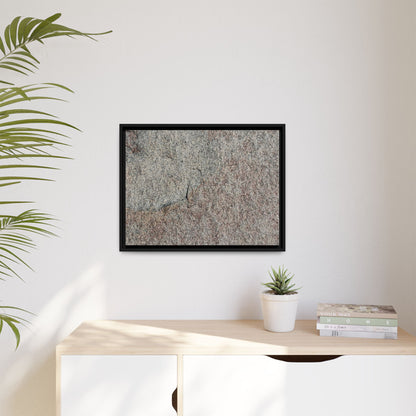 Fissured Stone - Unique Stretched Canvas Wall Art - Art By Earth