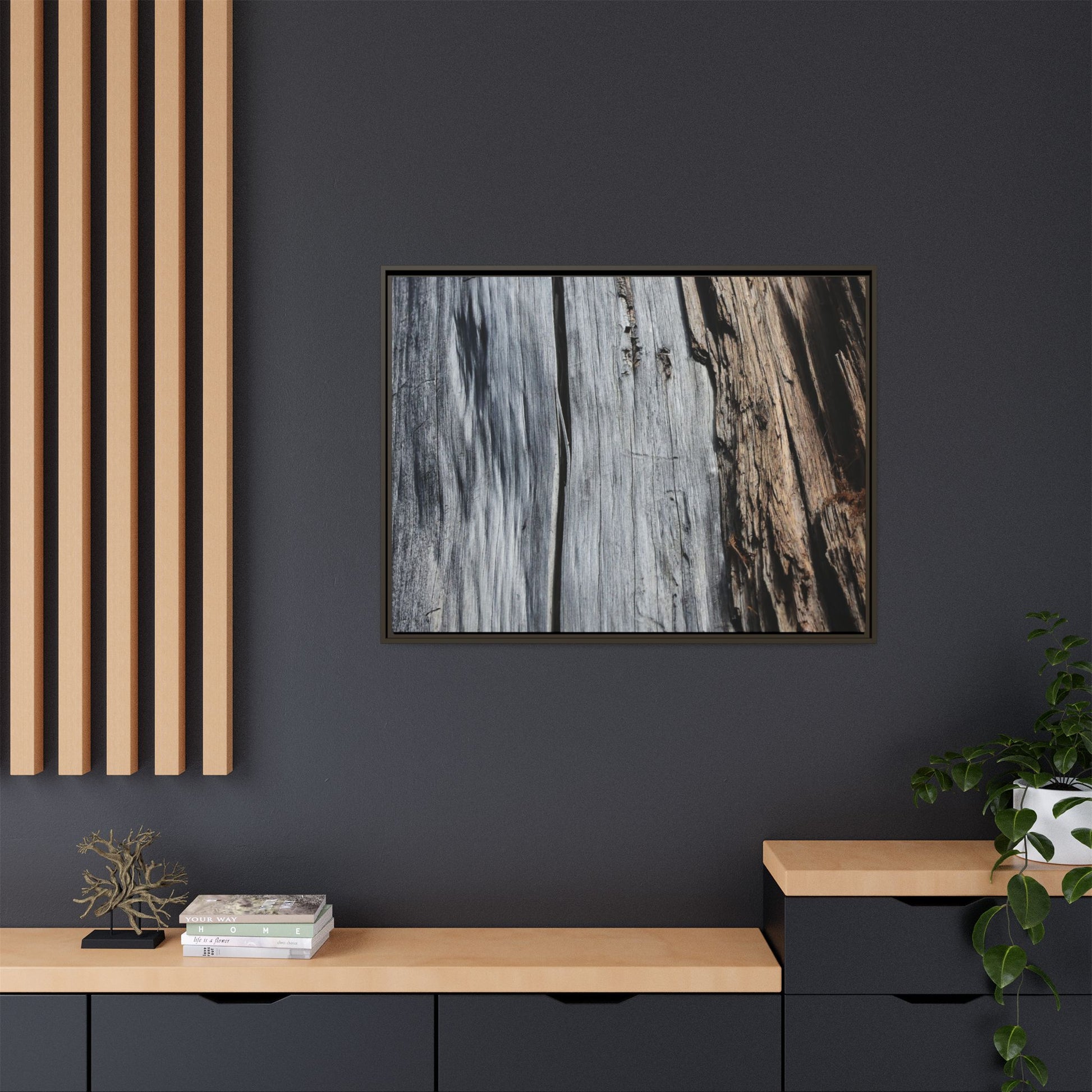 Wood's Lament - Unique Stretched Canvas Wall Art - Art By Earth