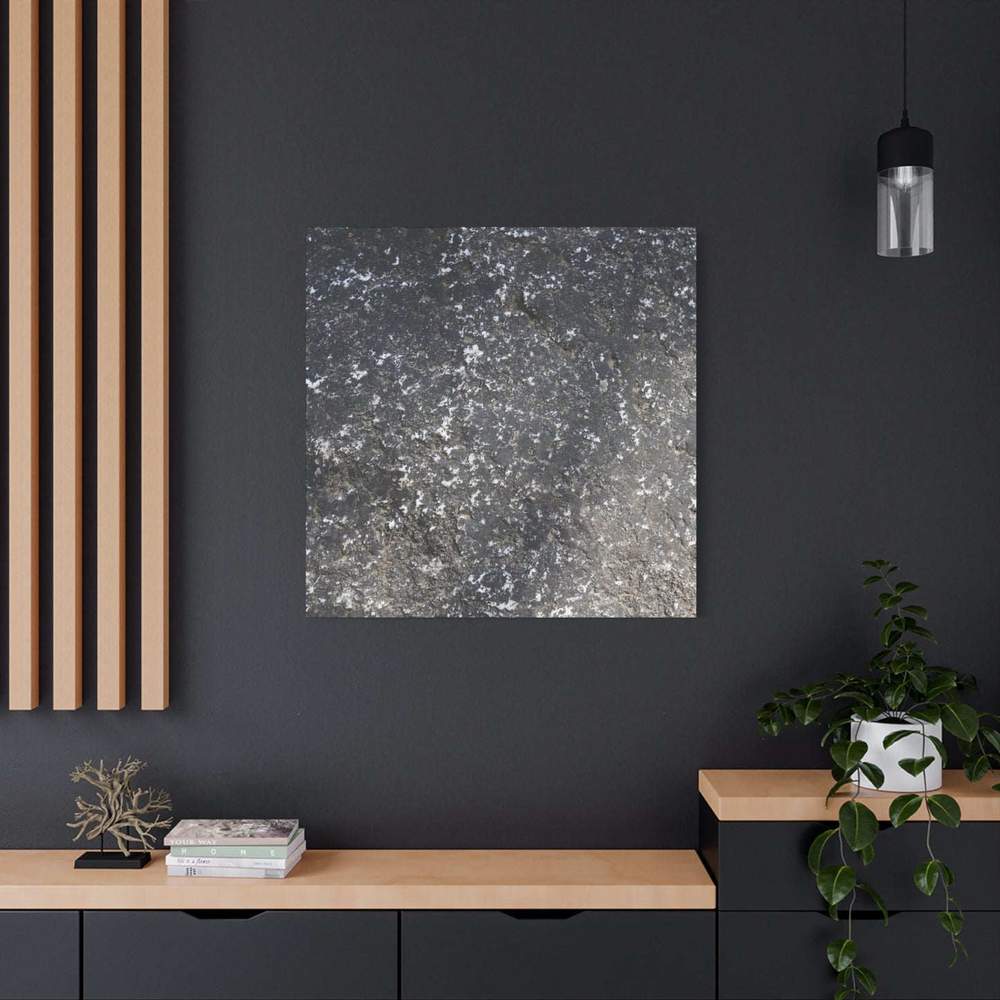 Cosmic Dust Fragments - Unique Frameless Canvas Wall Art - Art By Earth