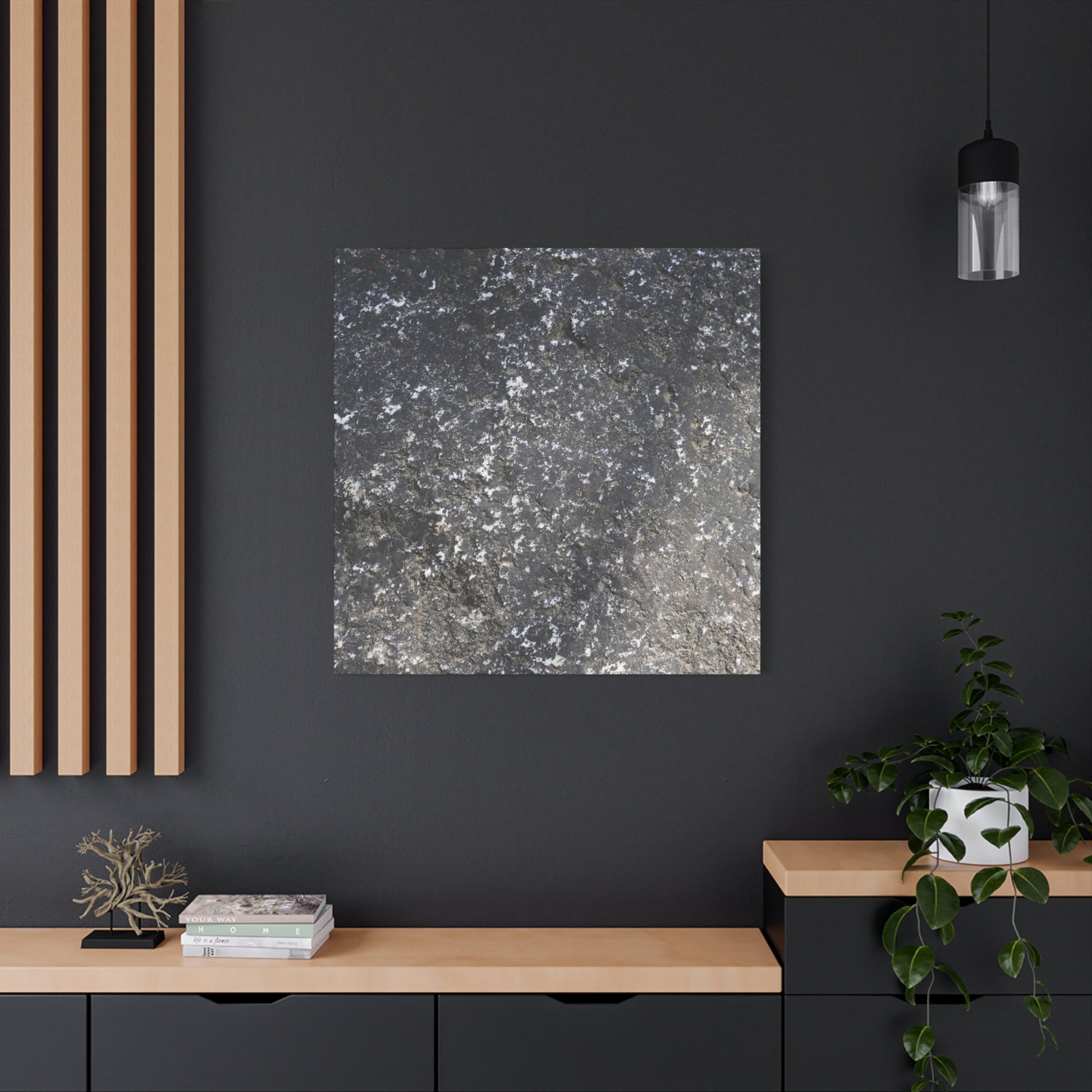 Cosmic Dust Fragments - Unique Frameless Canvas Wall Art - Art By Earth
