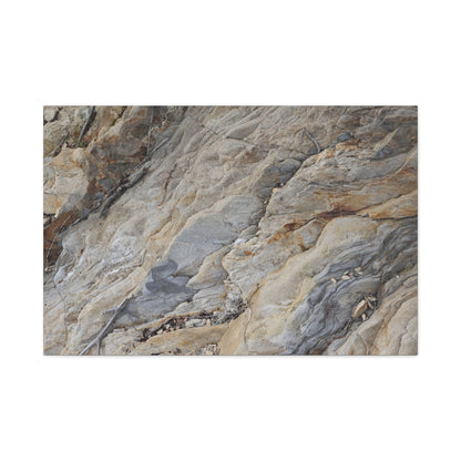 Stone Memory - Unique Frameless Canvas Wall Art - Art By Earth