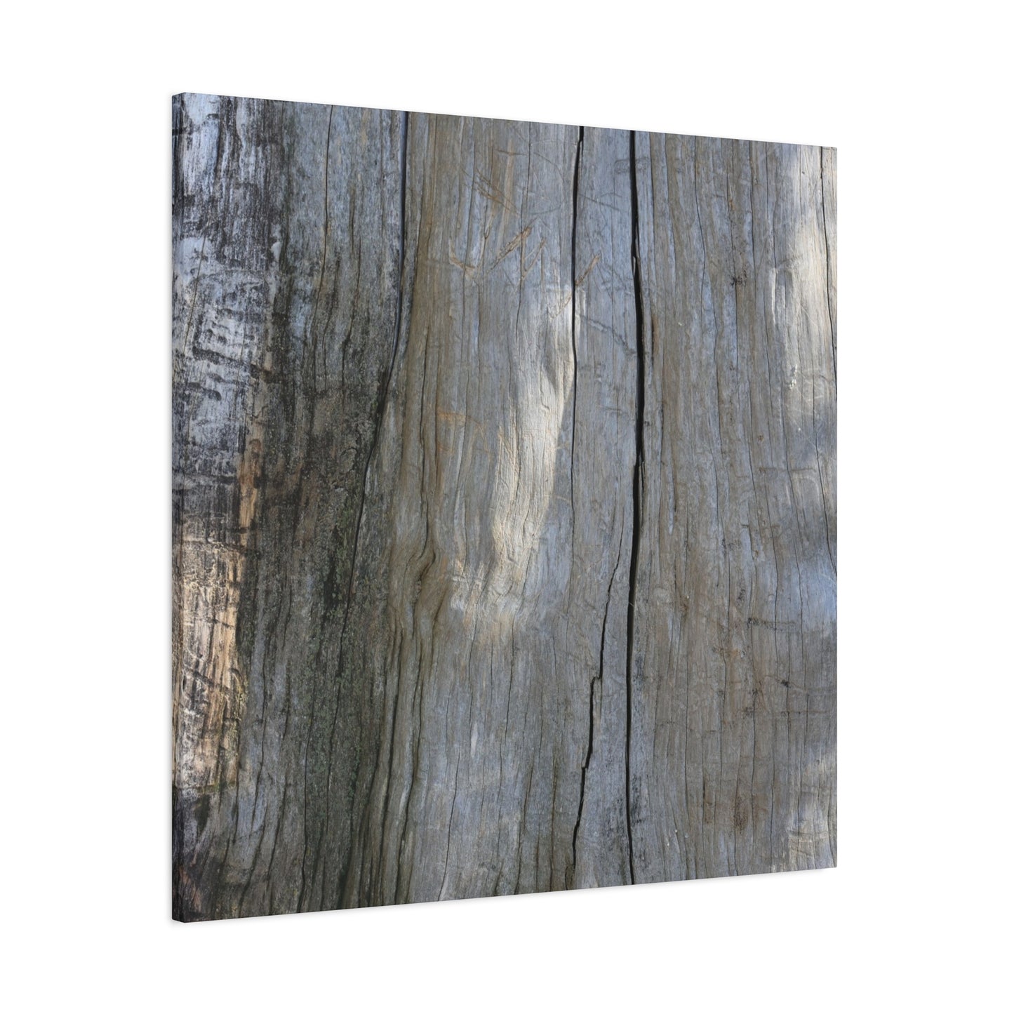 Time's Carved Patterns - Unique Frameless Canvas Wall Art