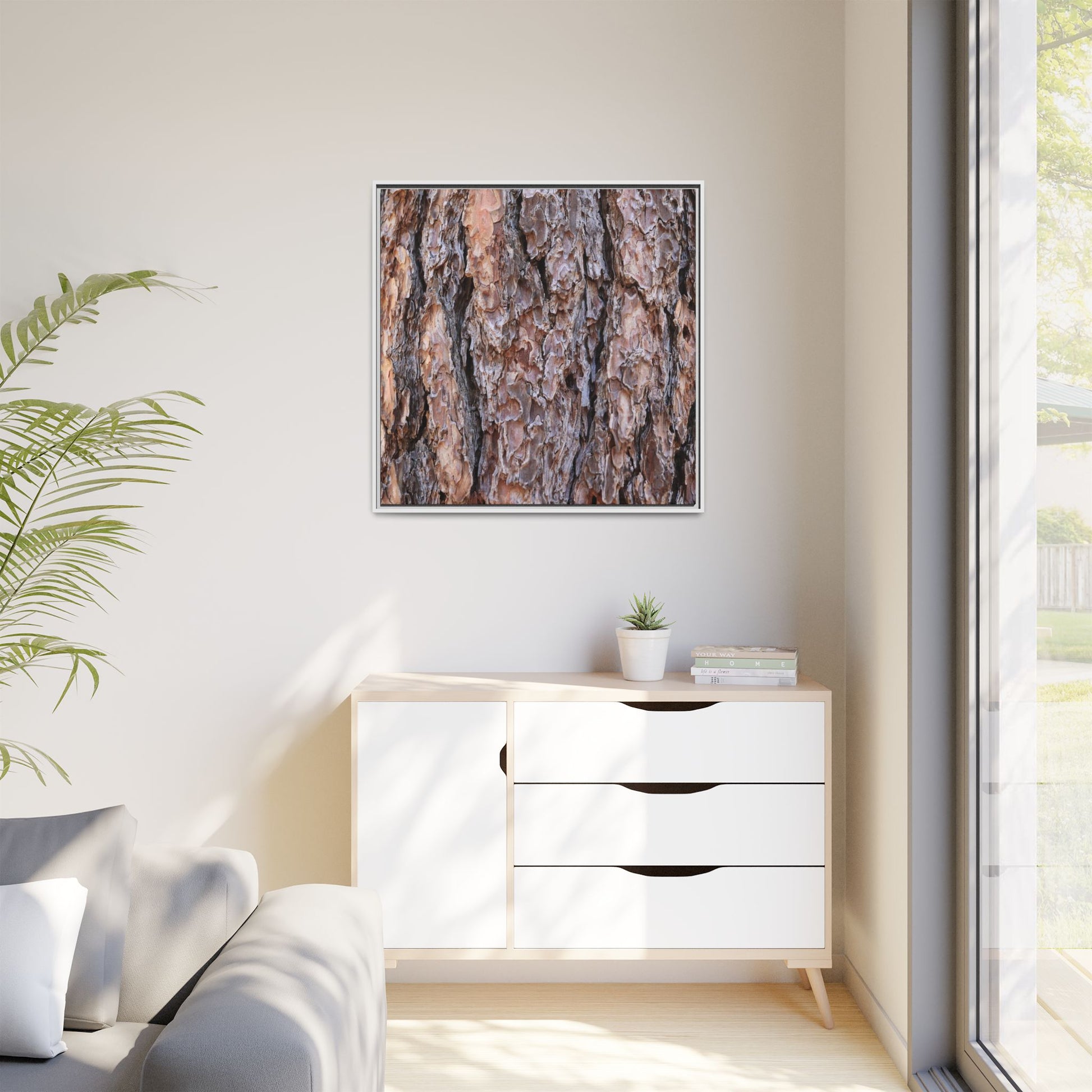 Layered Textures - Unique Stretched Canvas Wall Art - Art By Earth
