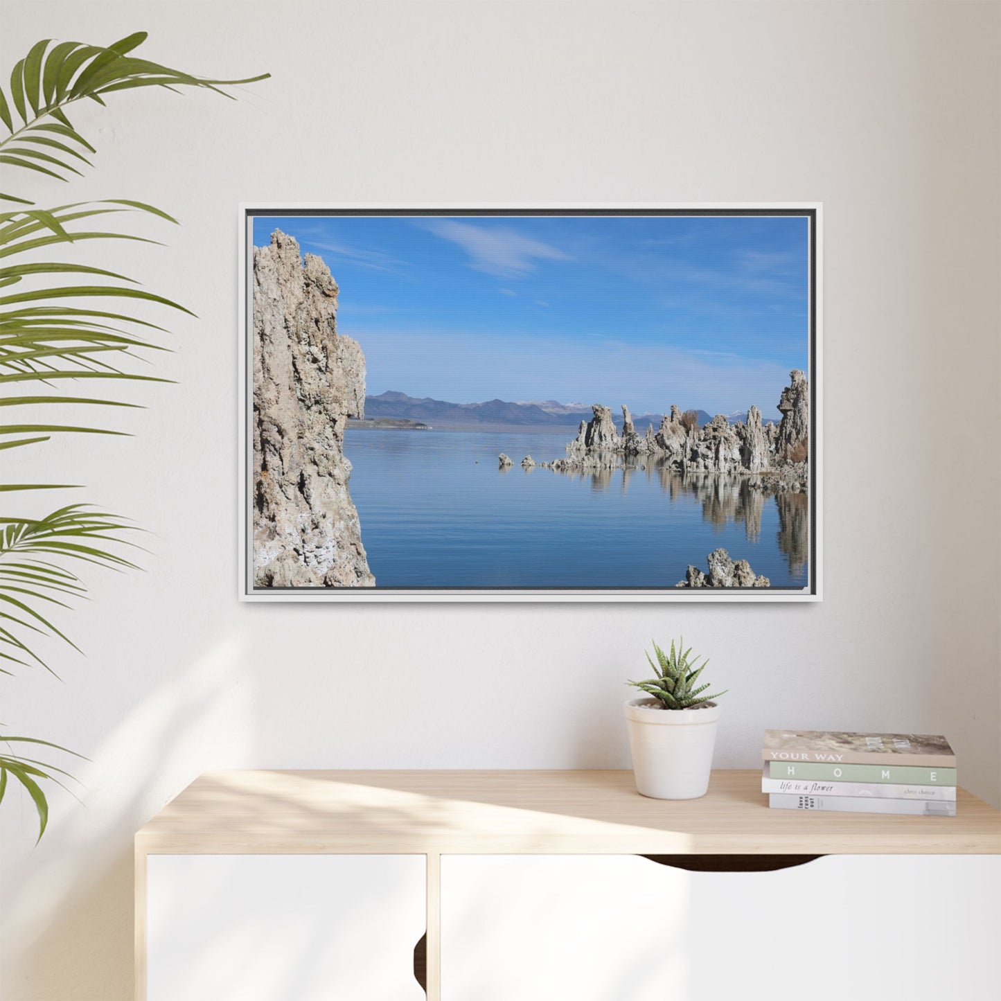 Liquid Mirrors - Unique Stretched Canvas Wall Art