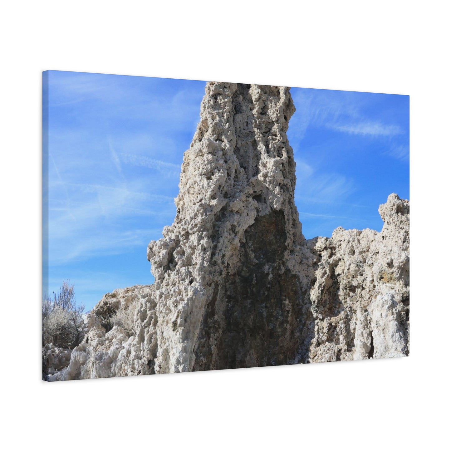 Towering Limestone Sentinels - Unique Frameless Canvas Wall Art