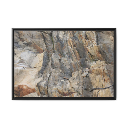 Stone's Silent Symphony - Unique Stretched Canvas Wall Art - Art By Earth