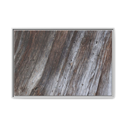 Aged Timber Texture - Unique Stretched Canvas Wall Art - Art By Earth