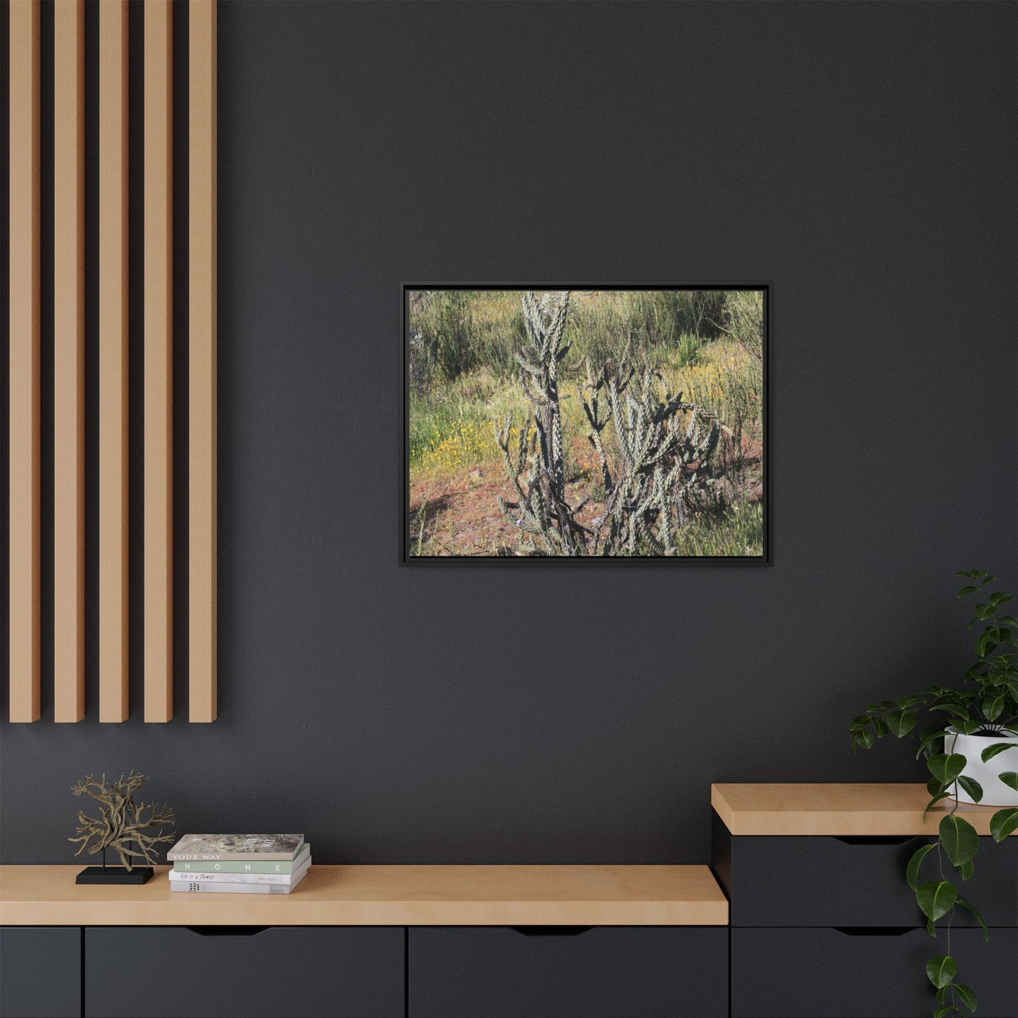 Wildflower Meadow - Unique Stretched Canvas Wall Art - Art By Earth