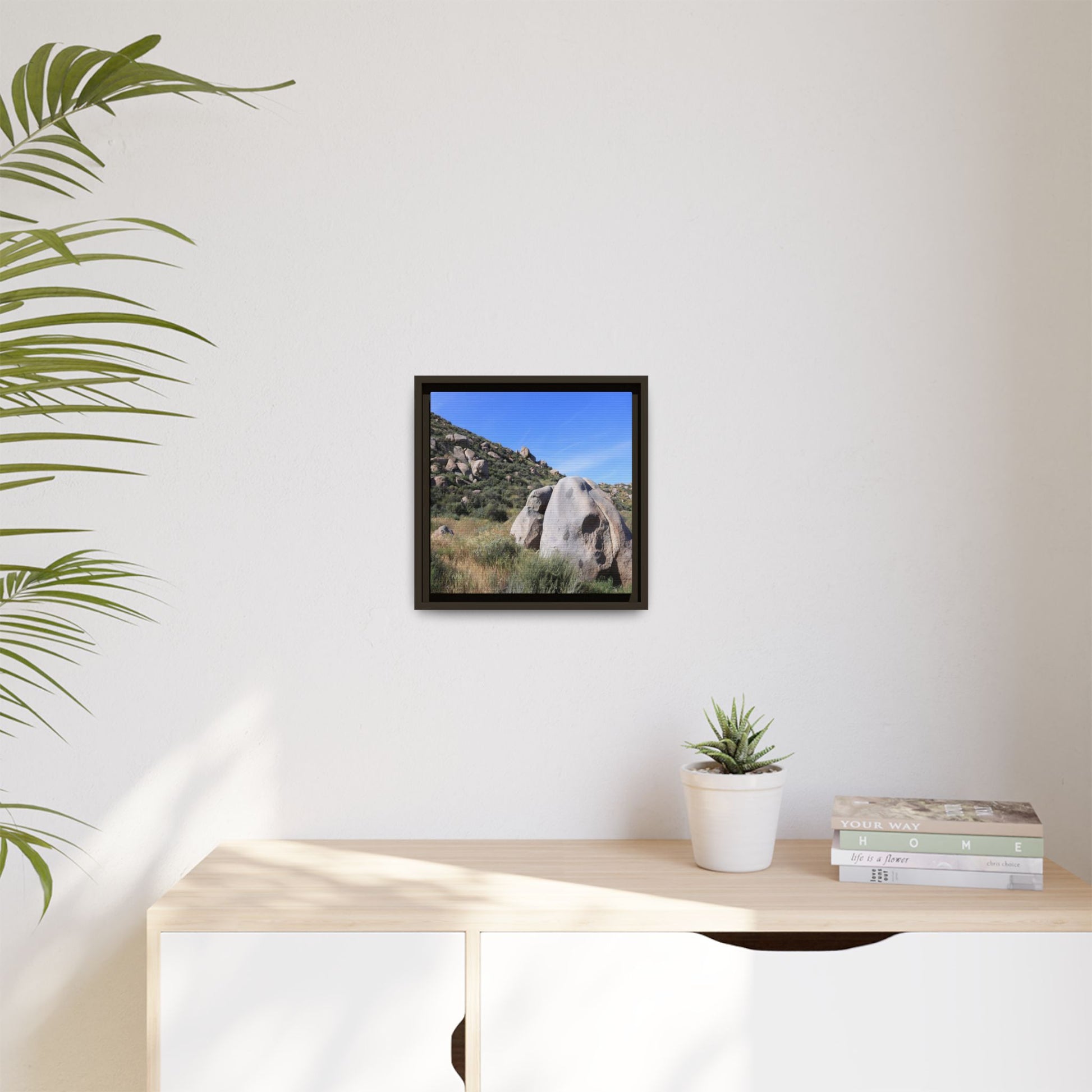 Ancient Stone Guardian - Unique Stretched Canvas Wall Art - Art By Earth