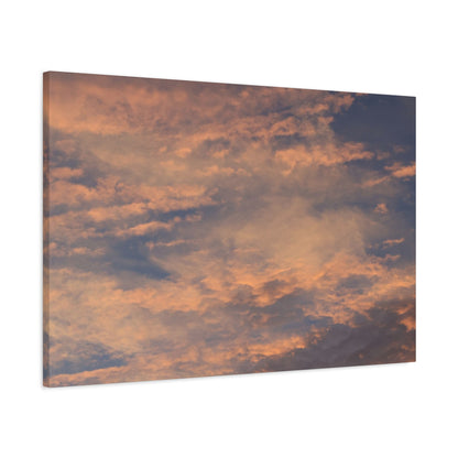 Sunset's Whispers - Unique Frameless Canvas Wall Art - Art By Earth