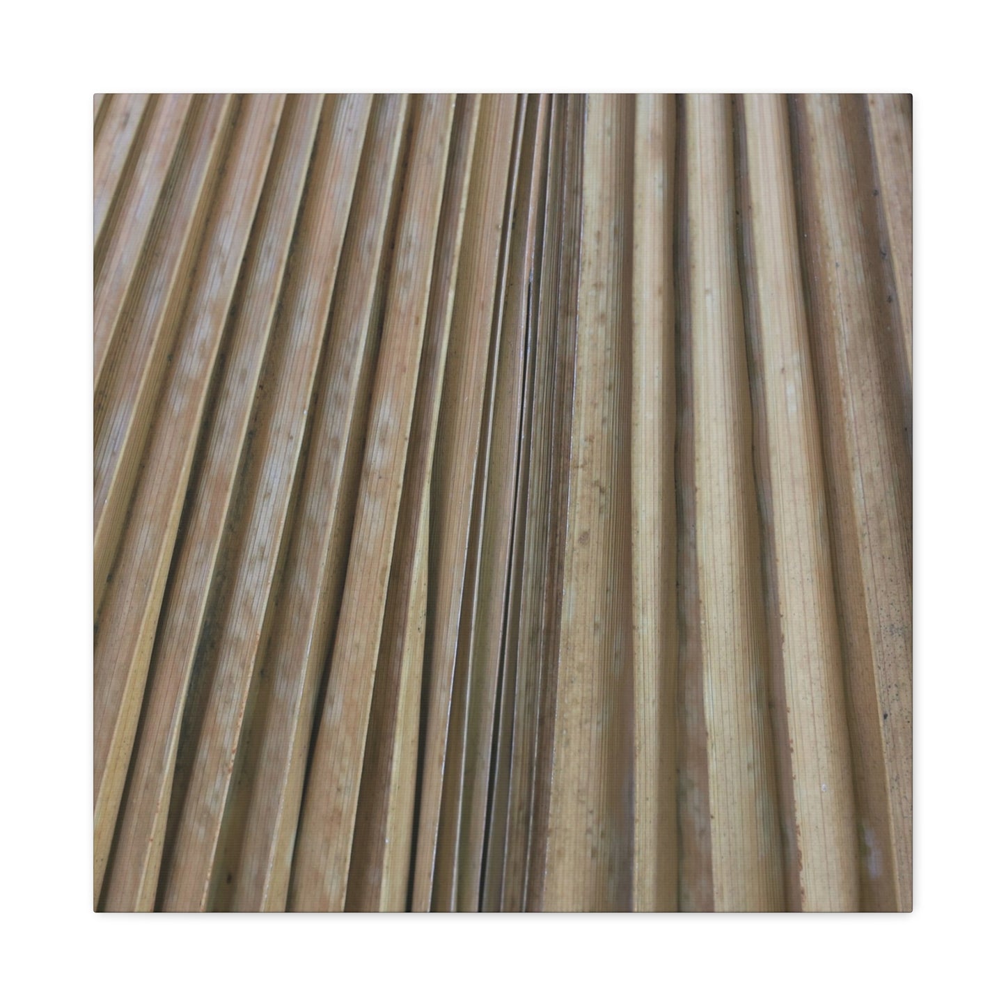 Linear Rhythm - Unique Frameless Canvas Wall Art - Art By Earth