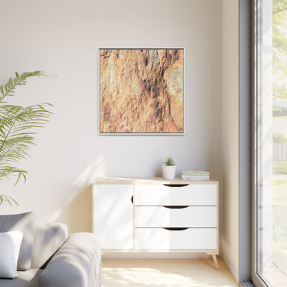 Fractal Stone - Unique Stretched Canvas Wall Art - Art By Earth
