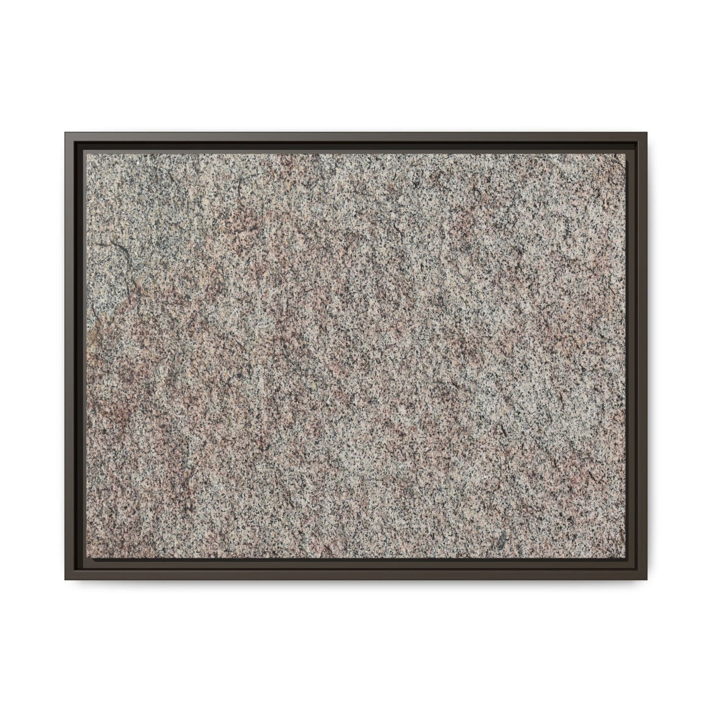 Granular Whispers - Unique Stretched Canvas Wall Art - Art By Earth