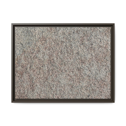 Granular Whispers - Unique Stretched Canvas Wall Art - Art By Earth
