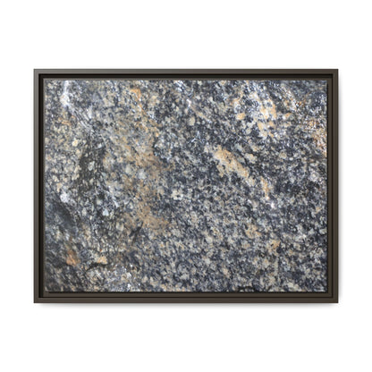 Crystalline Echoes - Unique Stretched Canvas Wall Art - Art By Earth