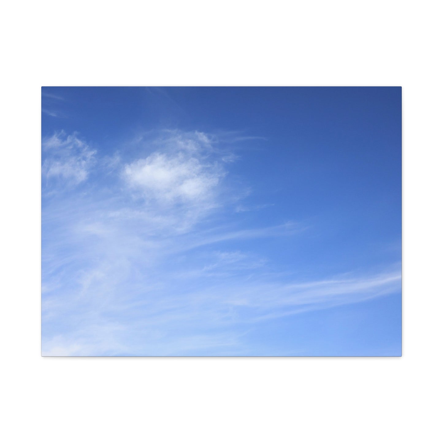 Blue Breath - Unique Frameless Canvas Wall Art - Art By Earth