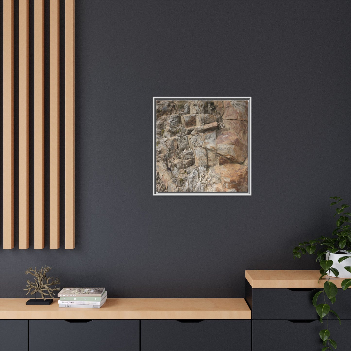 Sandstone Symphony - Unique Stretched Canvas Wall Art - Art By Earth