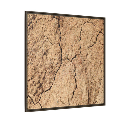 Parched Land - Unique Stretched Canvas Wall Art - Art By Earth