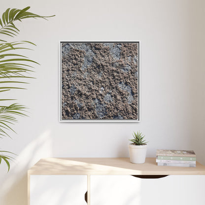 Textured Ground - Unique Stretched Canvas Wall Art